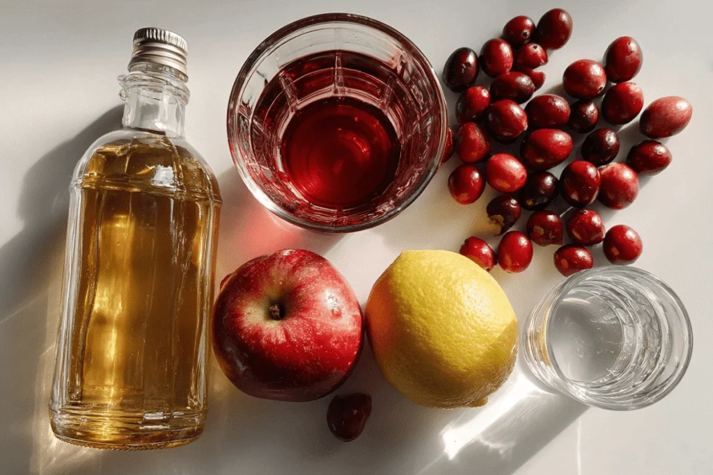 acv and cranberry juice ingredients