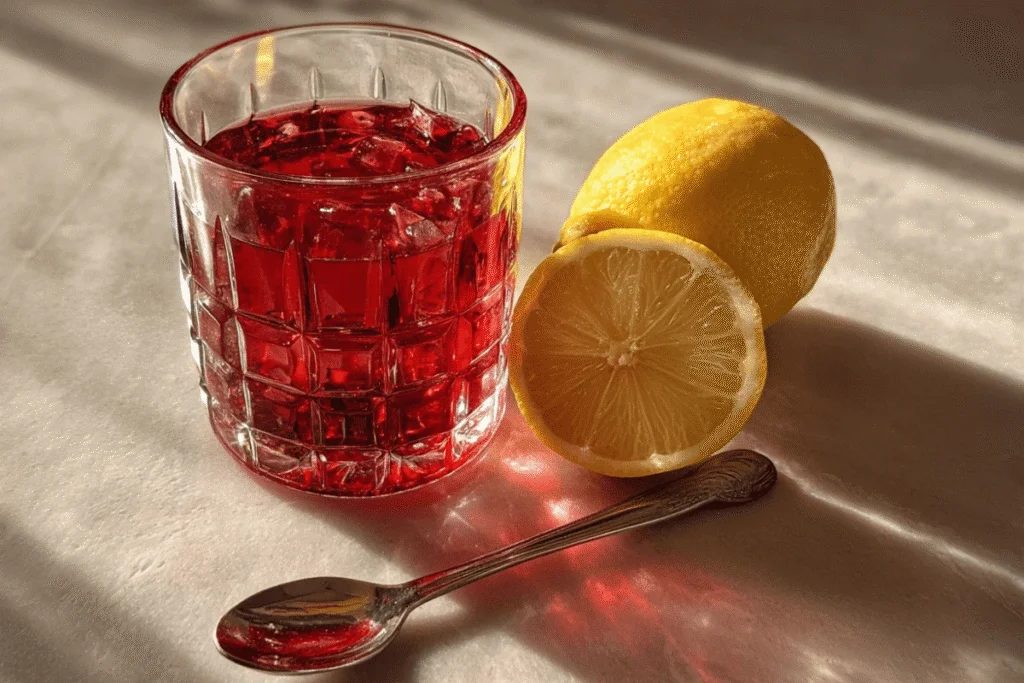 mixing acv and cranberry juice