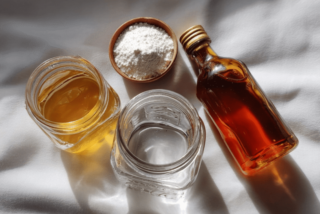 apple cider vinegar and baking soda ingredients