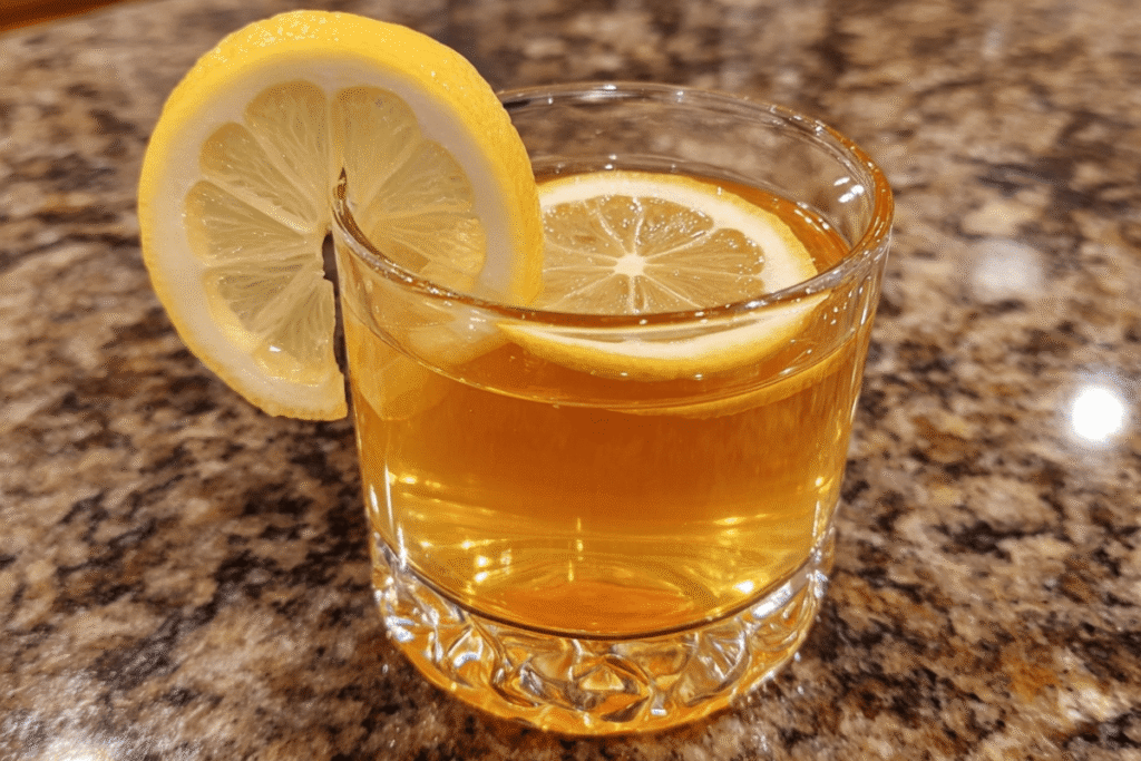 apple cider vinegar and lemon juice