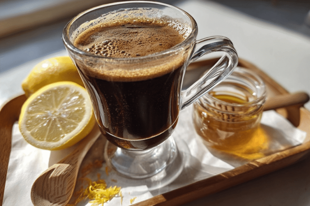 Served hot Coffee Loophole Recipe