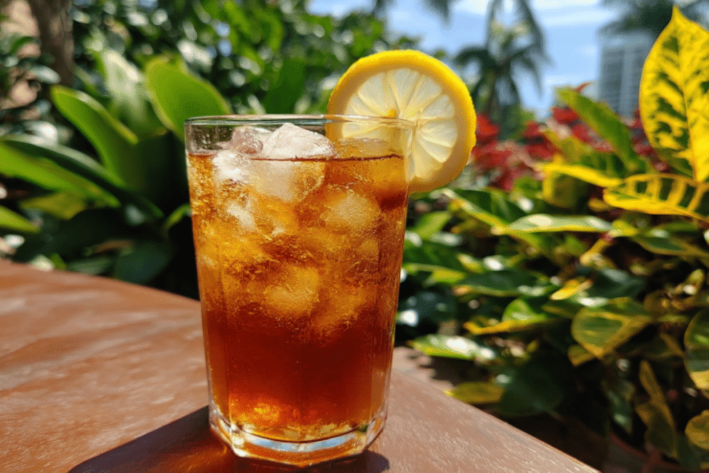 Brazilian Mounjaro drink served cold