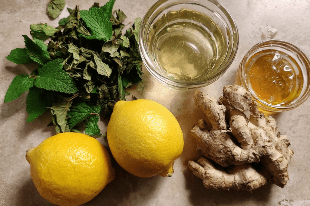 ingredients for lemon balm for weight loss recipe