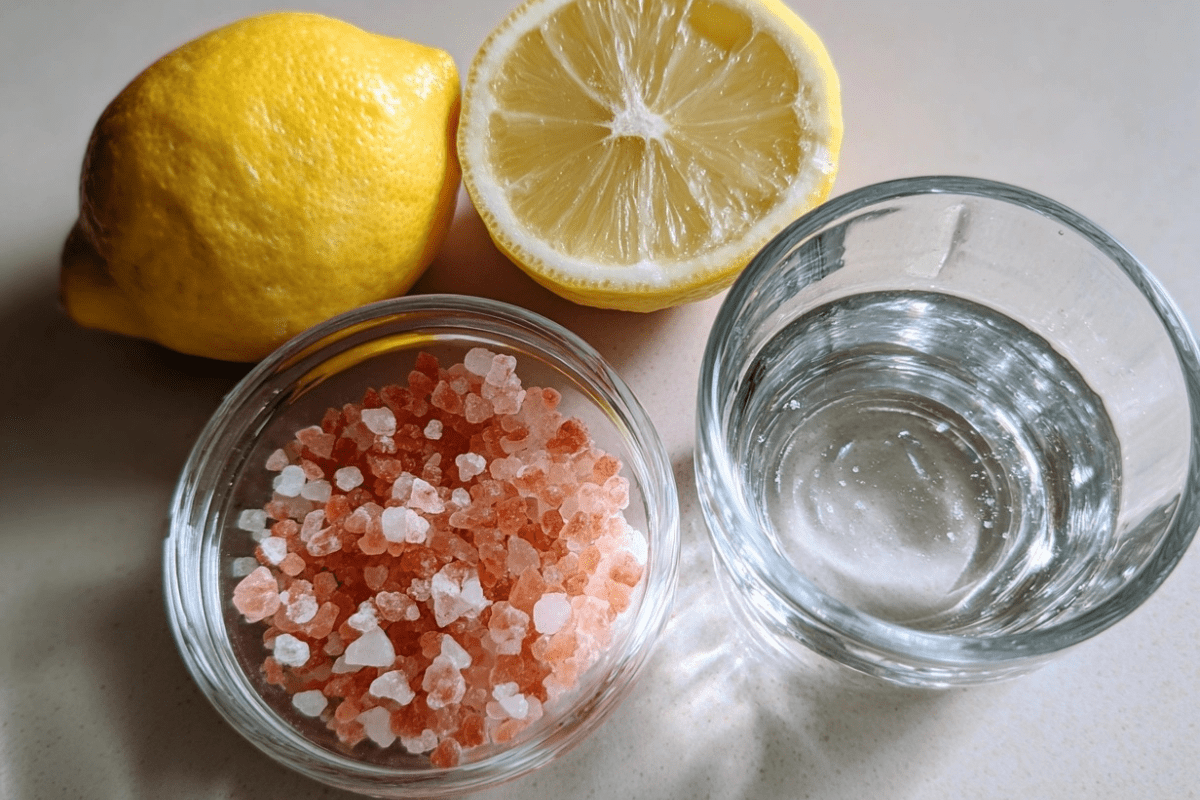 Lemon Water Himalayan Pink Salt: Morning Detox Trick for Weight Loss