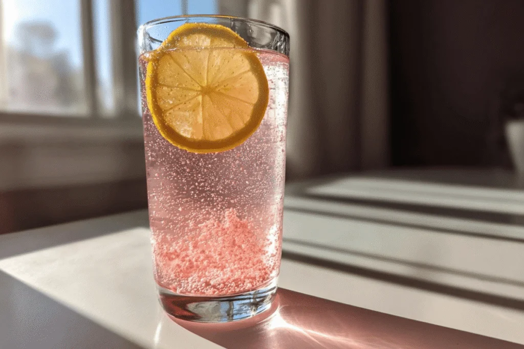 serving pink salt diet recipe drink