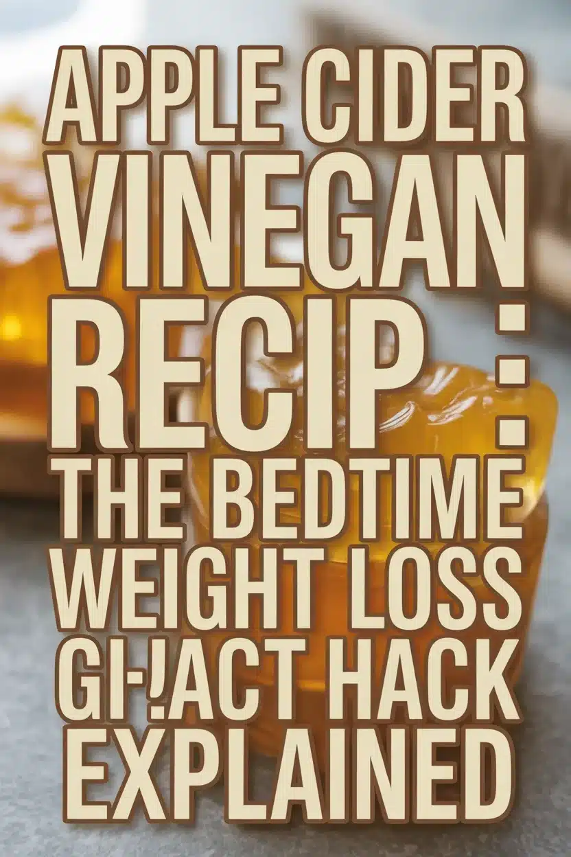 Apple Cider Vinegar Gelatin Recipe