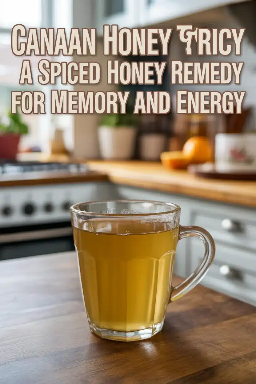 Canaan Honey Trick Recipe: A Spiced Honey Remedy for Memory and Energy