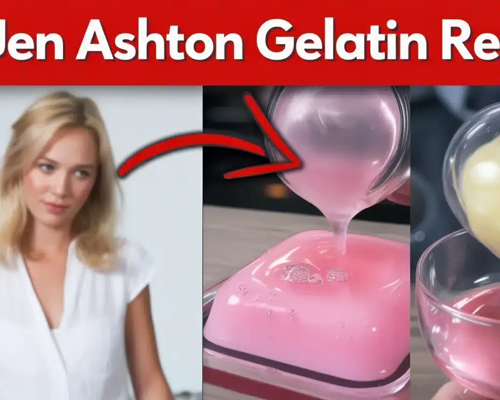 Dr. Jennifer Ashton's easy gelatin trick recipe for weight loss and appetite control.