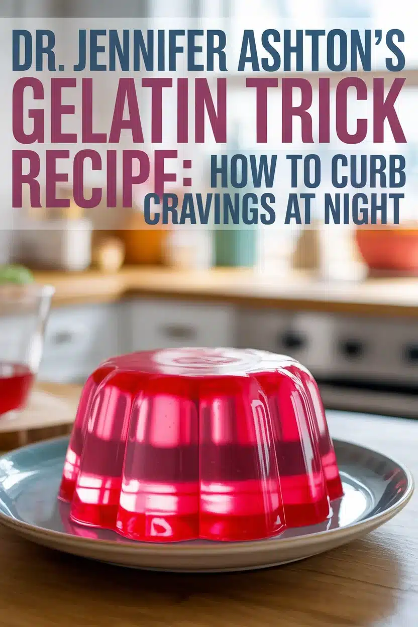 Dr Jennifer Ashton Gelatin Trick Recipe