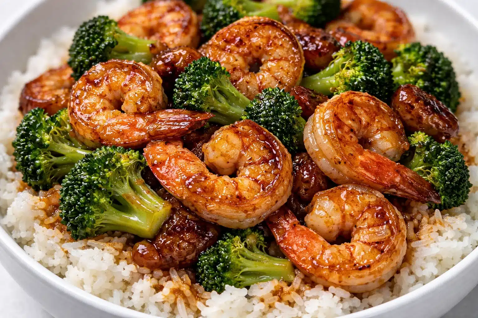 High-Protein Honey Garlic Shrimp