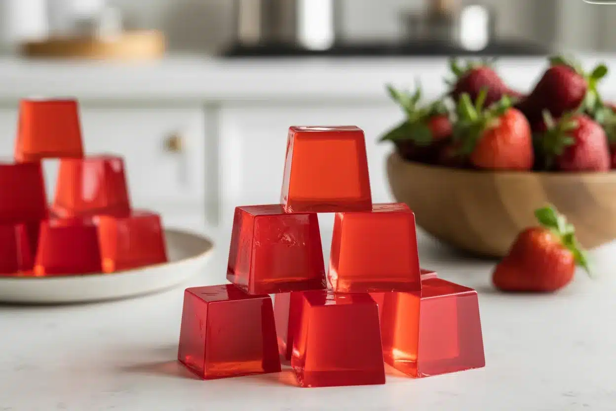Homemade Gelatin Cubes