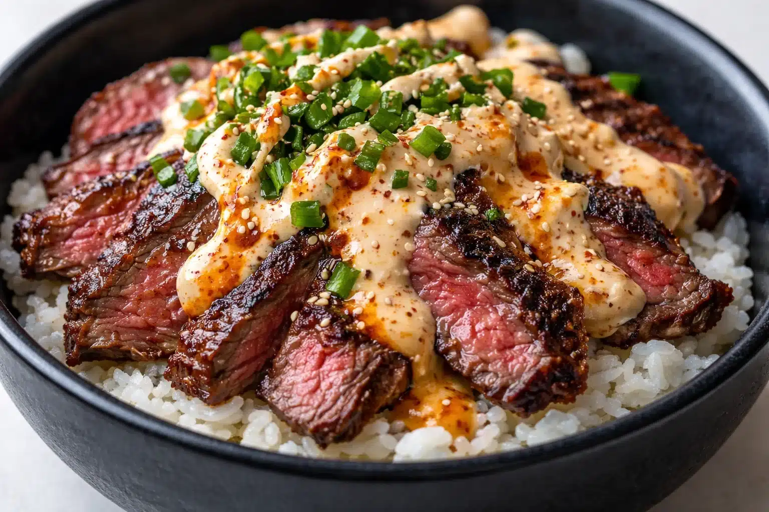 Korean BBQ Steak Rice Bowls