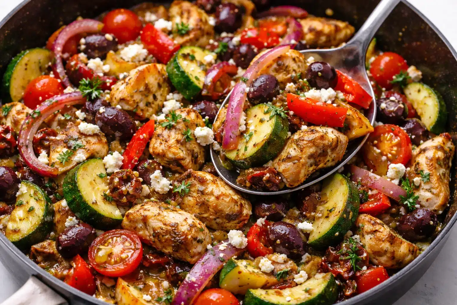 Mediterranean Chicken Stir Fry Recipe